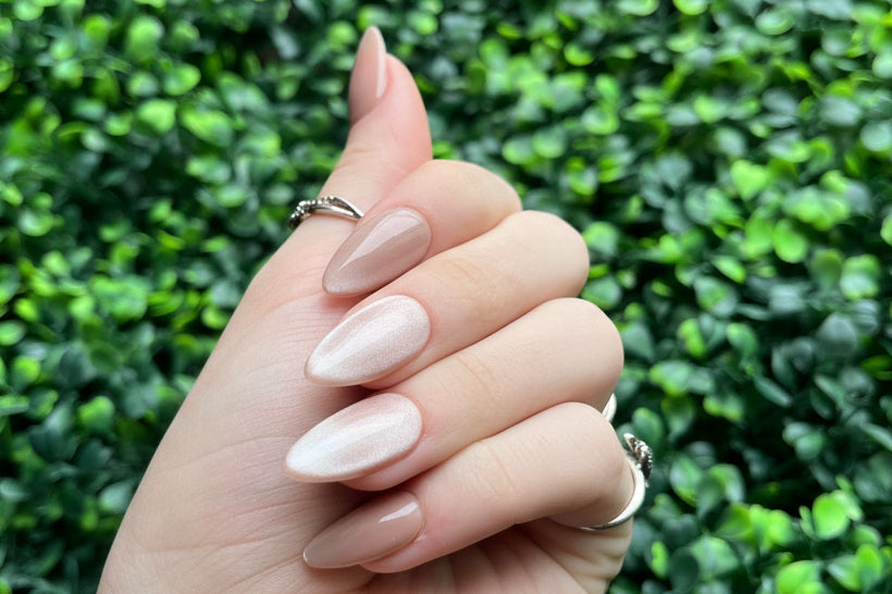 Customizable Handmade Magnetic invisible design Press-on Nail set Lvl-3