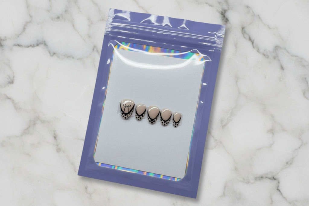 5 piece customizable replacement Press-On Nails for purchased sets