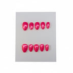 Handmade Neon Chrome Summer style Press-on Nail set Lvl-2