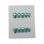 Handmade Neon Chrome Summer style Press-on Nail set Lvl-2